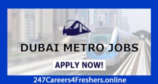 Dubai Metro Jobs