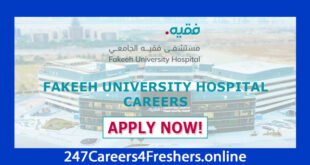 Fakeeh University Hospital Careers