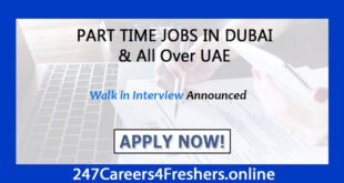 Part Time Jobs In Dubai